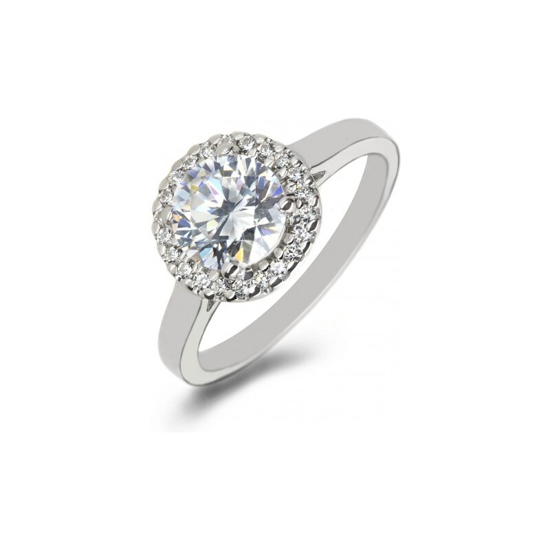Eppi Platinový zásnubní prsten s diamanty Boly
