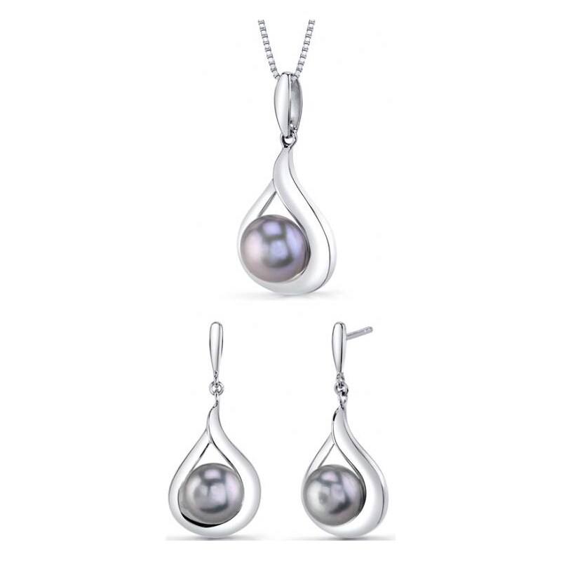 Eppi Elegance v stříbrné kolekci s perlami Ladana