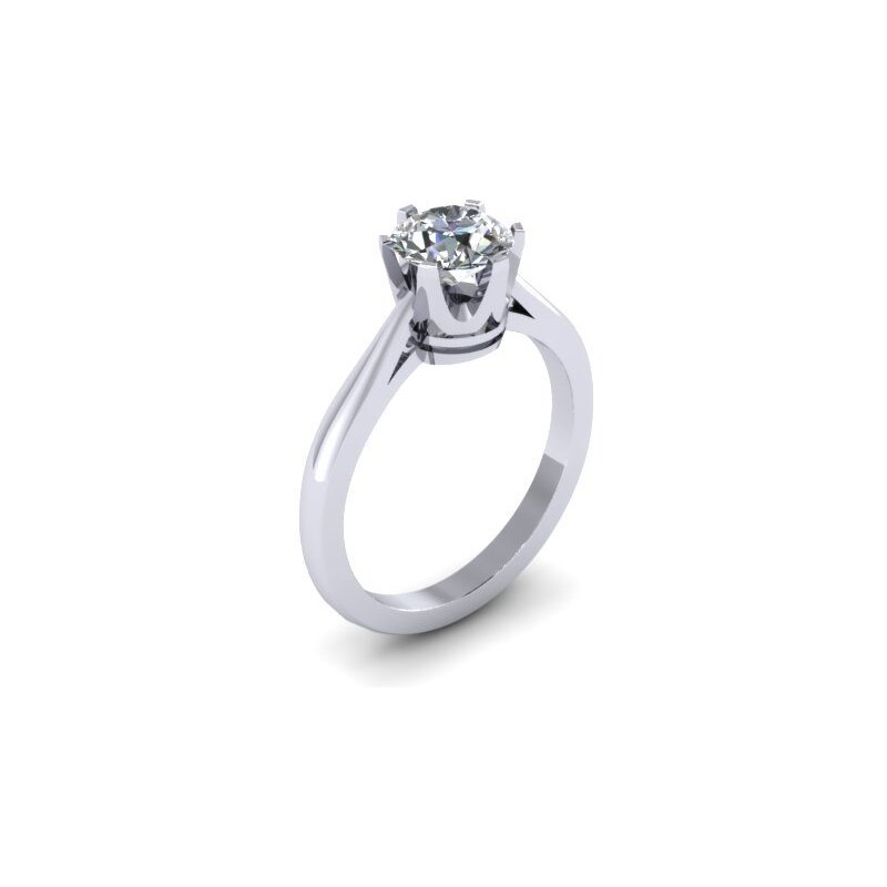 Eppi Zásnubní prsten s diamantem Omisha