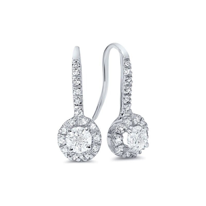 Eppi Luxusní náušnice s GIA certifikovanými diamanty Rochi