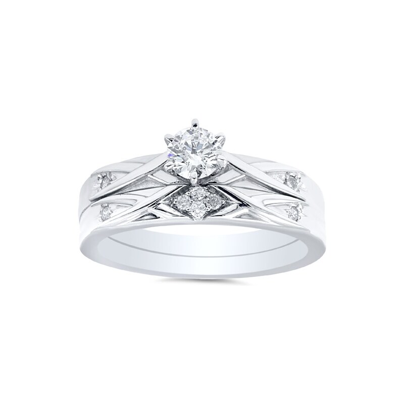 Eppi Skvostný set prstenů s diamanty Georgia