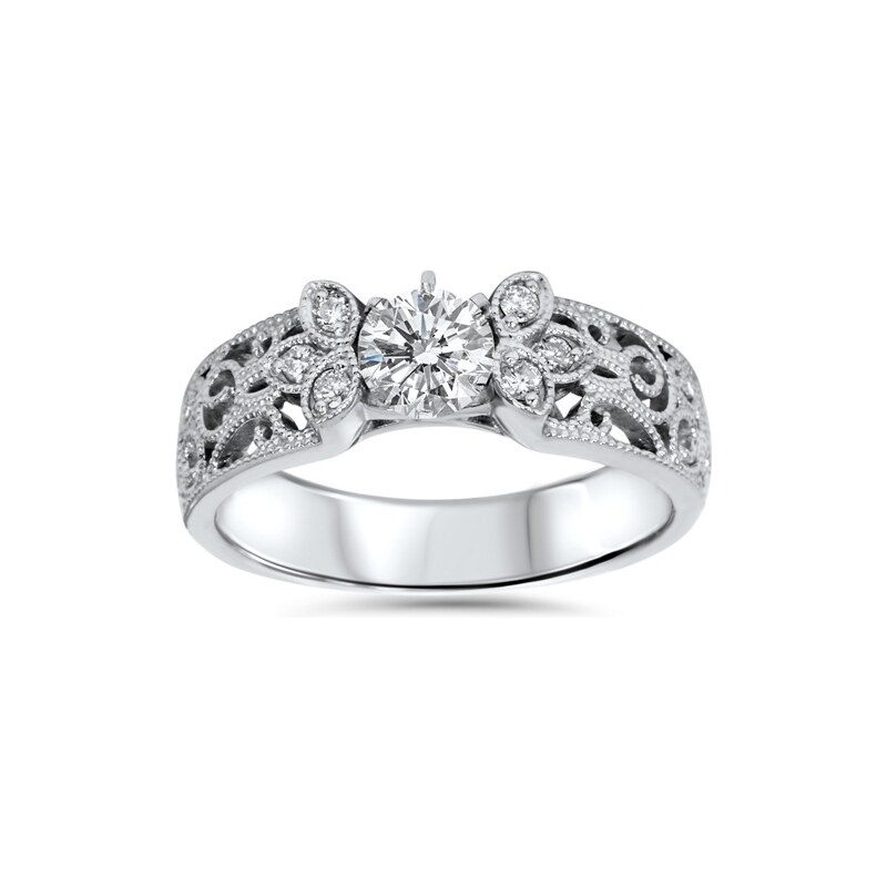 Eppi Vintage diamantový zásnubní prsten Katniss