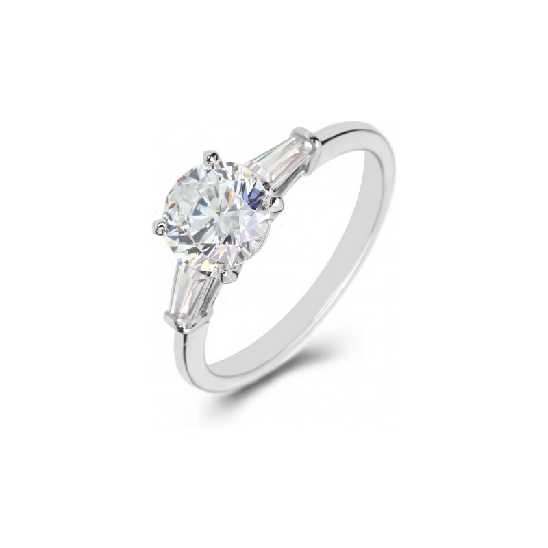 Eppi Platinový zásnubní prsten s diamanty Tamsin