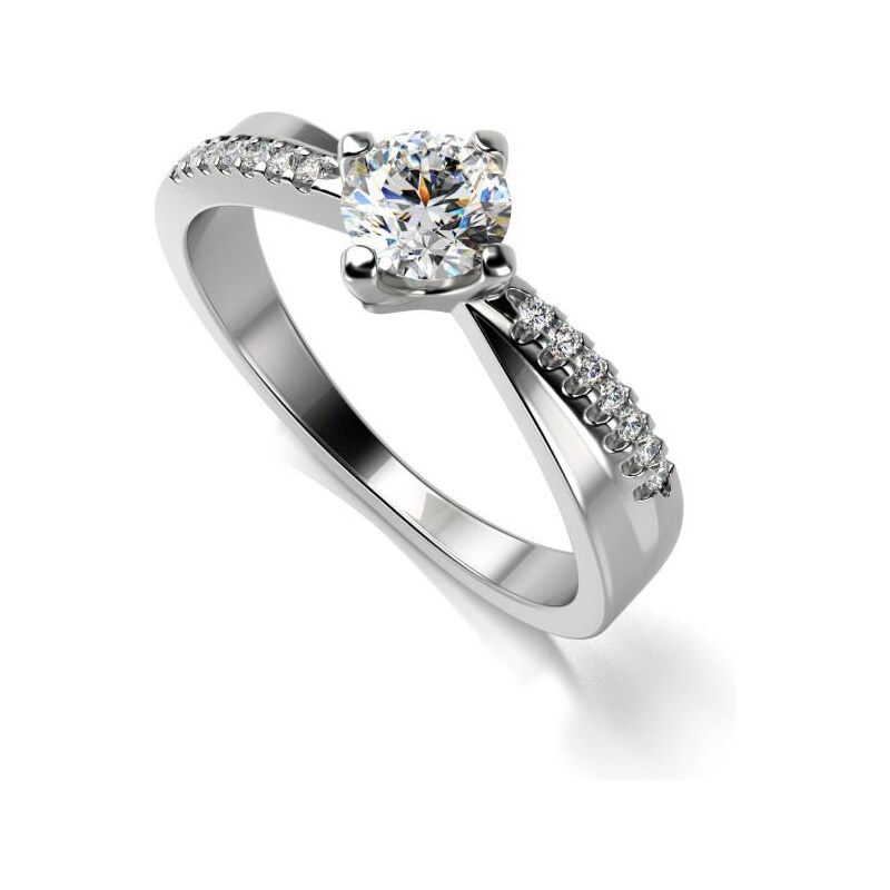 Eppi Zásnubní prsten s diamanty Sewyn