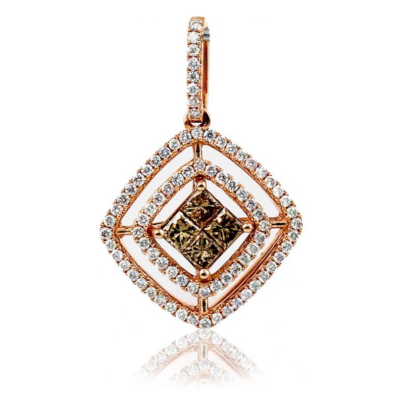 Eppi Zlatý náhrdelník s diamanty Tatum