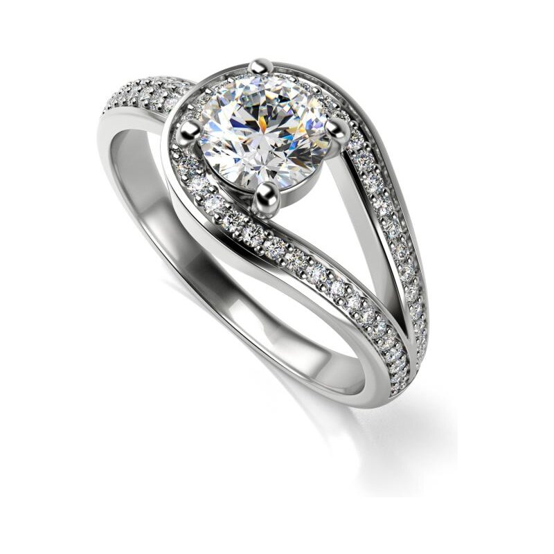 Eppi Zásnubní prsten s diamanty Nary