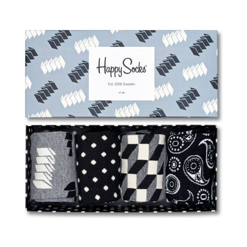 Dárkový Pack Happy Socks Optic Gift Box XOPT09-9000