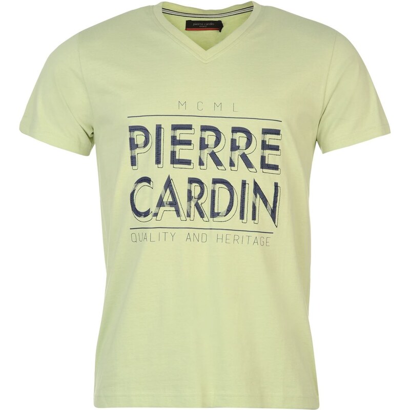 Pierre Cardin Tričko V Neck - zelená