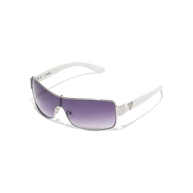 GUESS GUESS Mixed Shield Sunglasses - silver