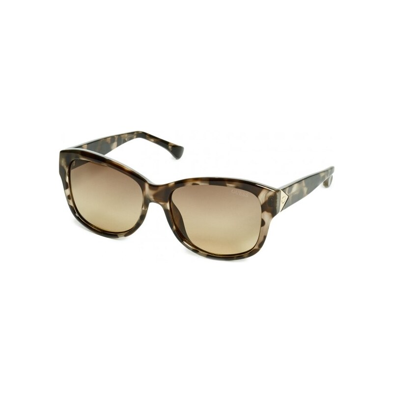 GUESS GUESS Square Logo Sunglasses - tortoise