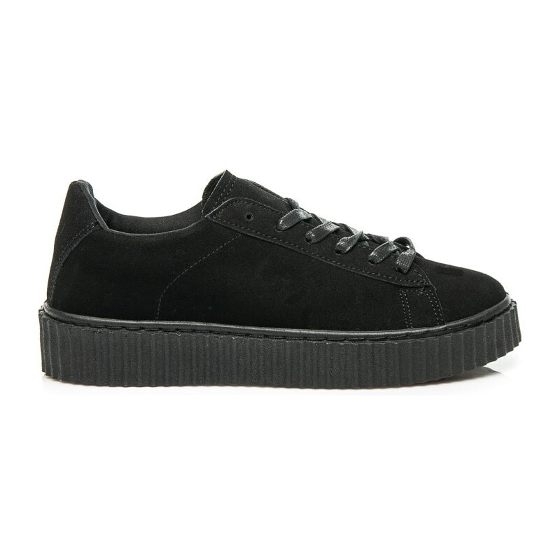 VICES Creepers black suede
