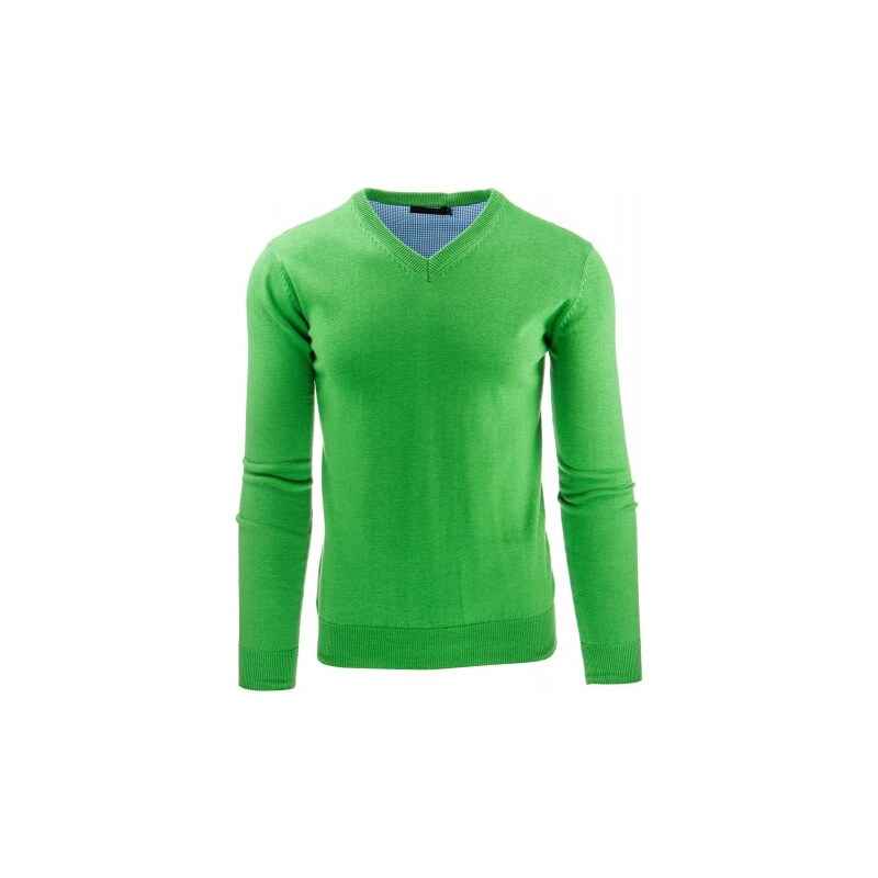 Pánský svetr Bednary zelený - zelená