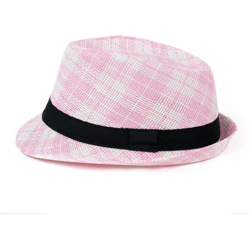 Art of Polo Letní trilby klobouk růžový