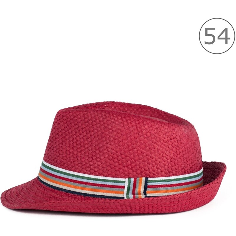 Art of Polo Junior trilby klobouk červený vel. 54cm