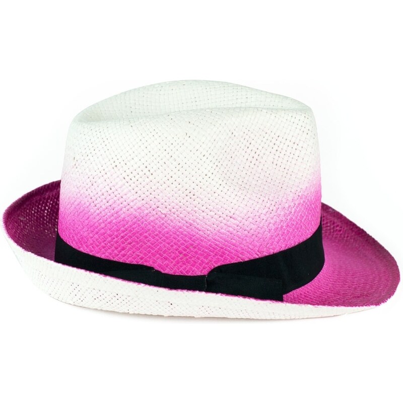 Art of Polo Stínovaný klobouk růžovo-bílý