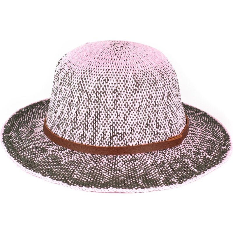 Art of Polo Plážový klobouk hnědorůžový