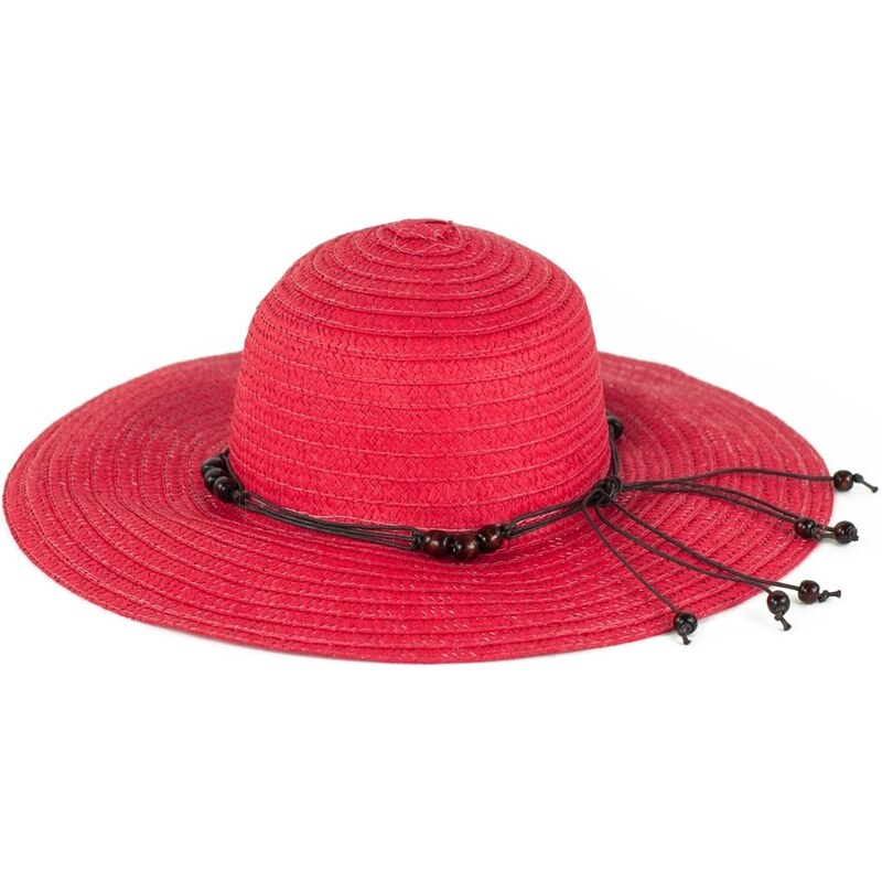 Art of Polo Dámský klobouk s korálky růžový