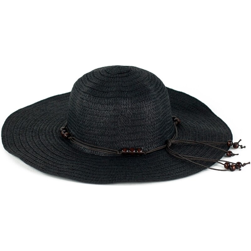 Art of Polo Dámský klobouk s korálky černá