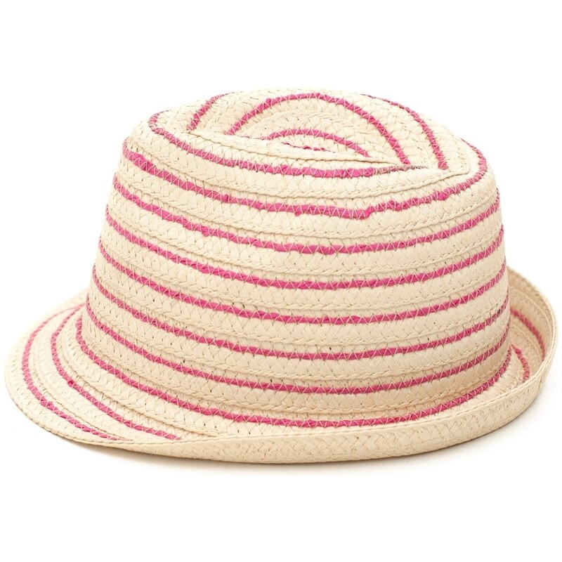 Art of Polo Soft trilby klobouk s růžovými proužky