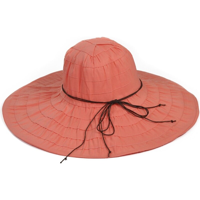 Art of Polo Romantický letní klobouk oranžový