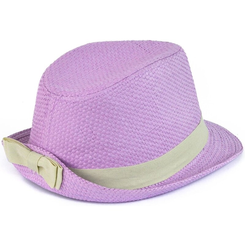 Art of Polo Trilby klobouk s mašlí fialkový