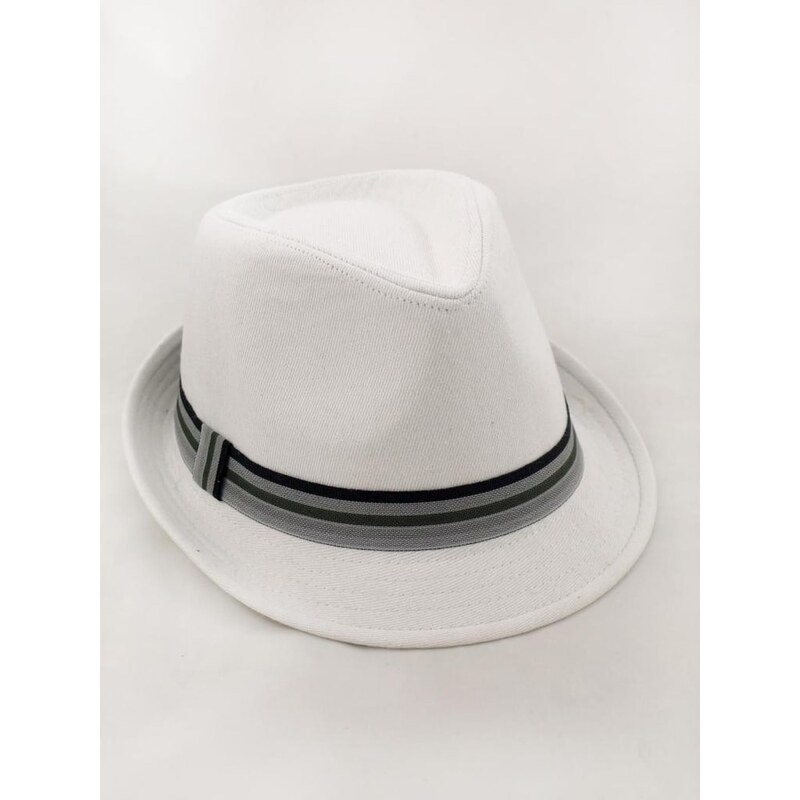 Art of Polo Trilby Panama klobouk se šedou stuhou