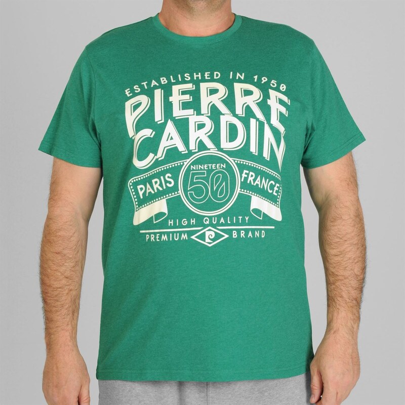 Pierre Cardin Tričko Marl Big - zelená