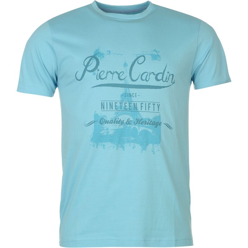 Pierre Cardin Tričko Pastel - modrá