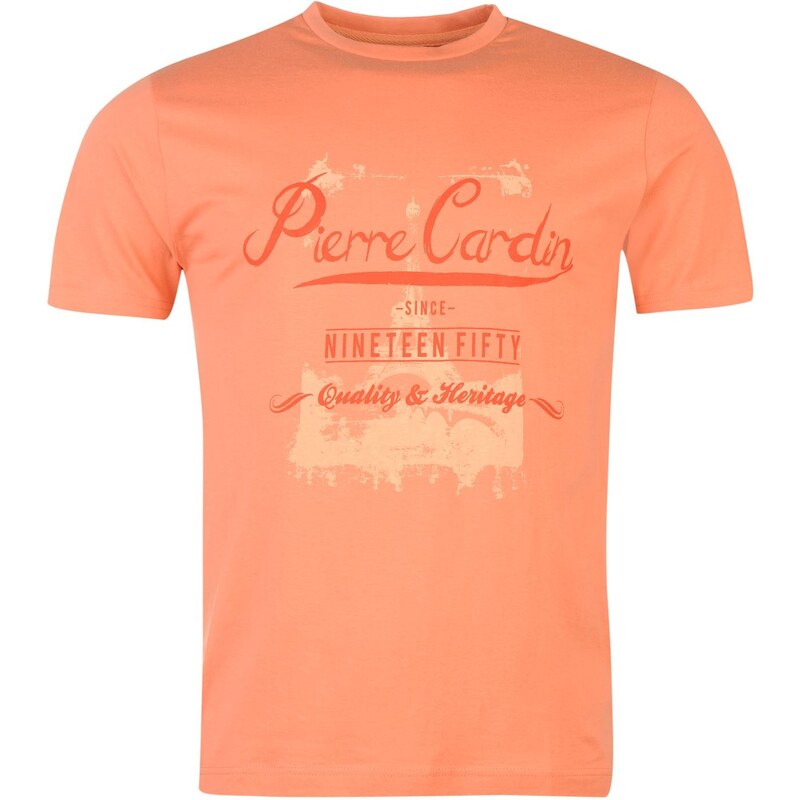 Pierre Cardin Tričko Pastel - oranžová