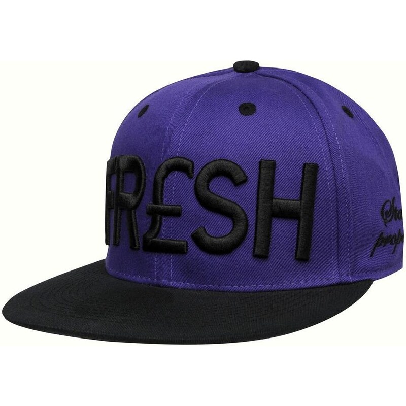 Styles Styles Fresh Snapback Cap Purple/Black N