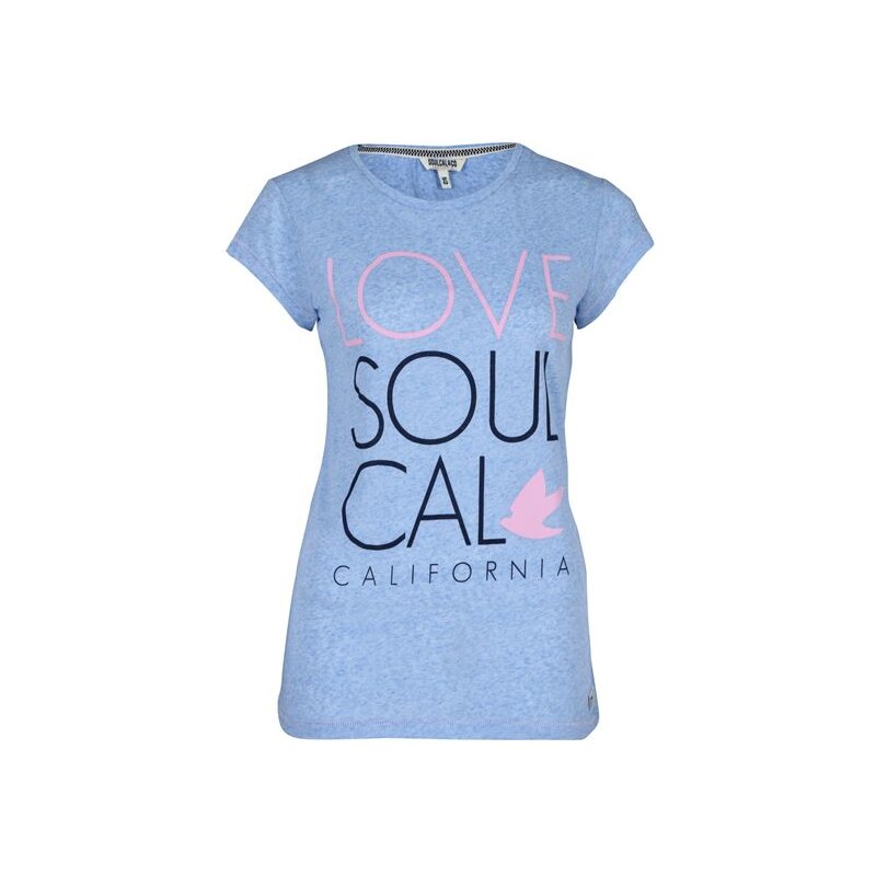 SoulCal Love T Shirt Blue 6 (XXS)