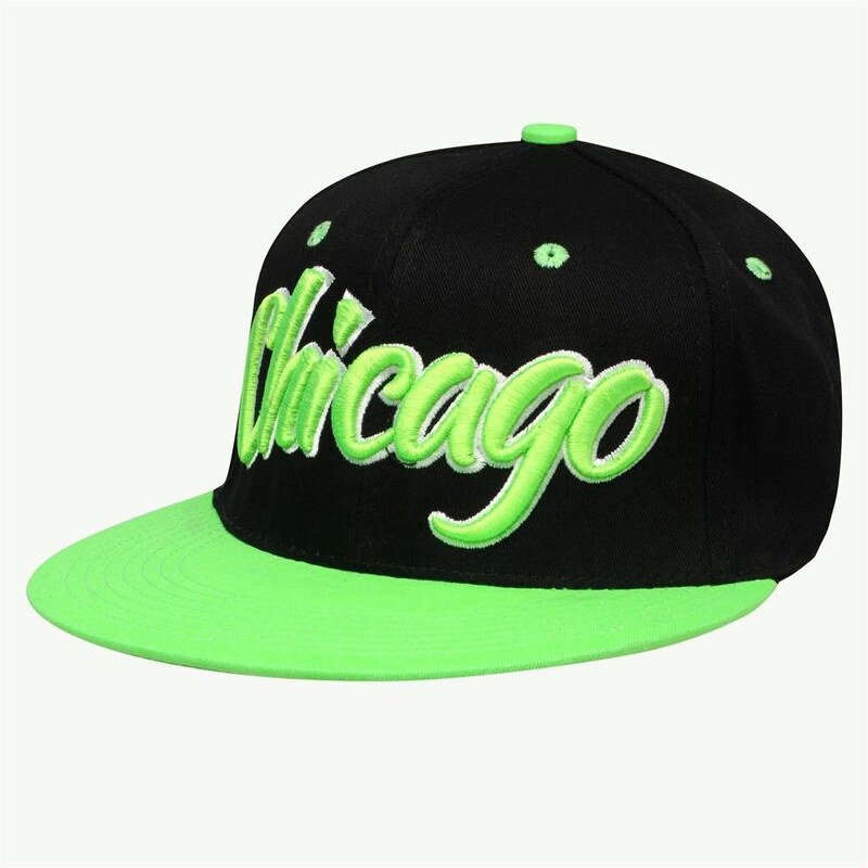 Styles Styles Neon Snapback Cap Chicago N