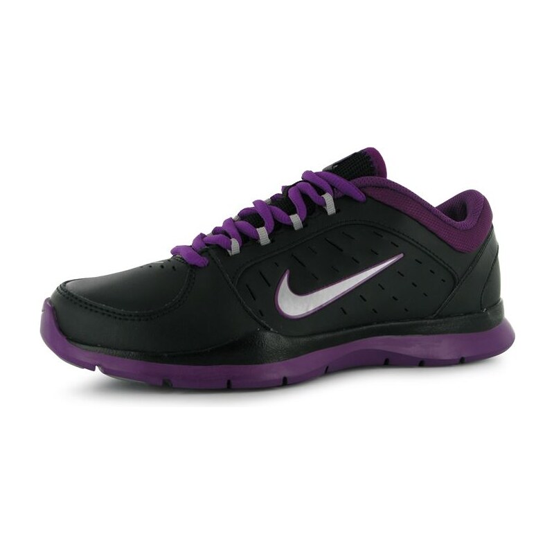 Nike Core Flex 2 Ladies Trainers Black/Purple 4