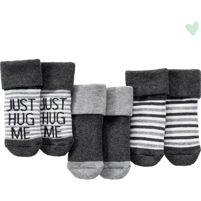 Topolino Topomini 3 páry novorozeneckých ponožek