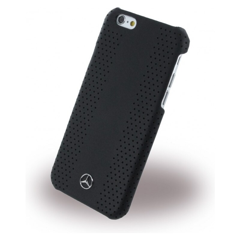 Pouzdro / kryt pro Apple iPhone 6 / 6S - Mercedes-Benz, Perforated Black