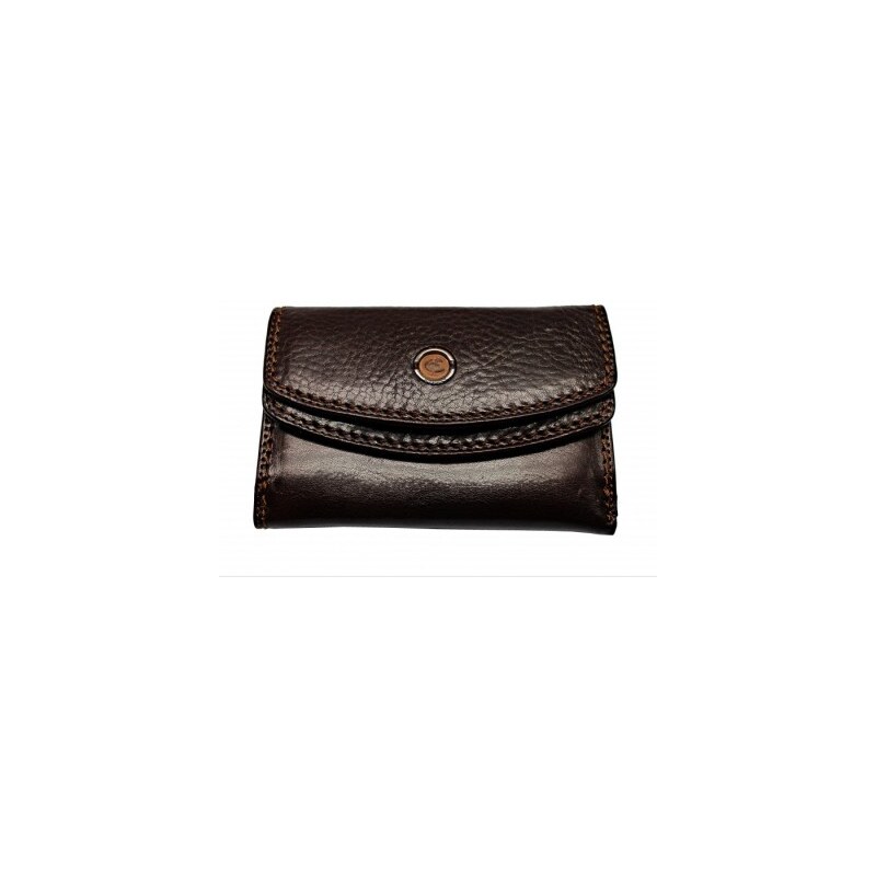 Famito Luxusní dámská kožená peněženka 4430 Cosset Clasic hnědá