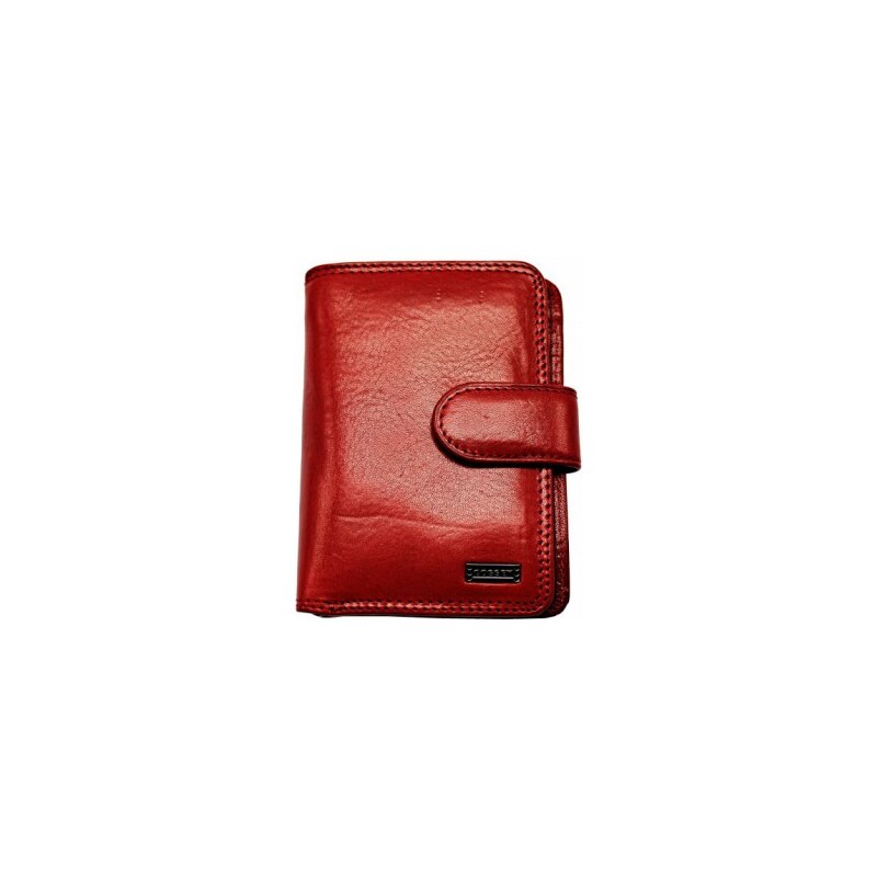 Famito Dámská kožená peněženka 4494 červená