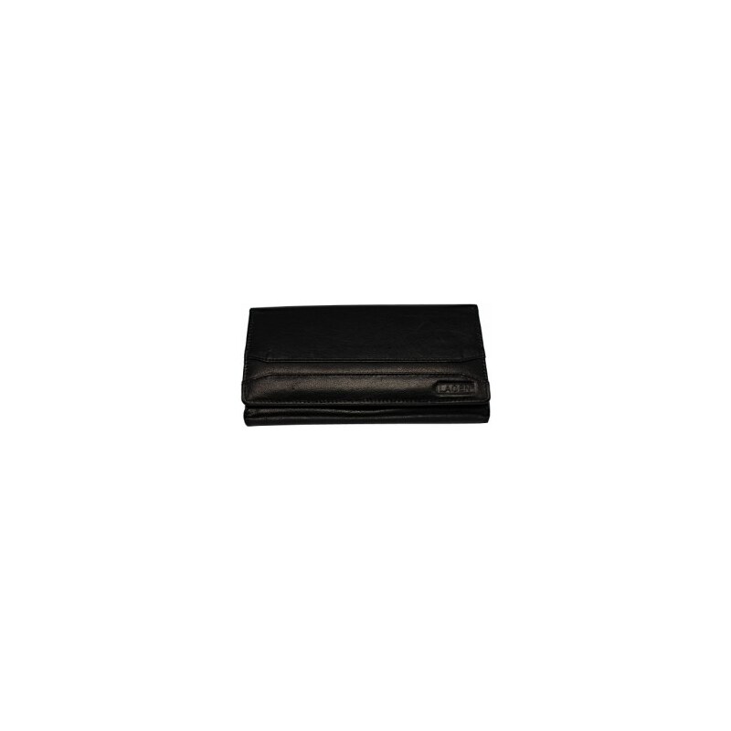Lagen Dámská kožená peněženka W-2025 černá