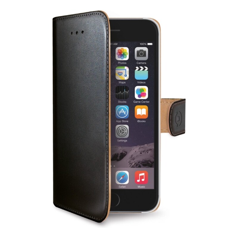 Pouzdro / kryt pro Apple iPhone 6 / 6S - CELLY, Wally Black