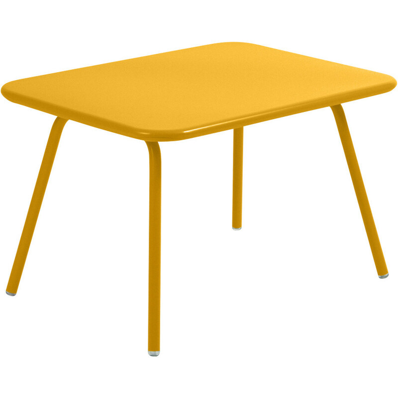 Žlutý dětský stůl Fermob Luxembourg