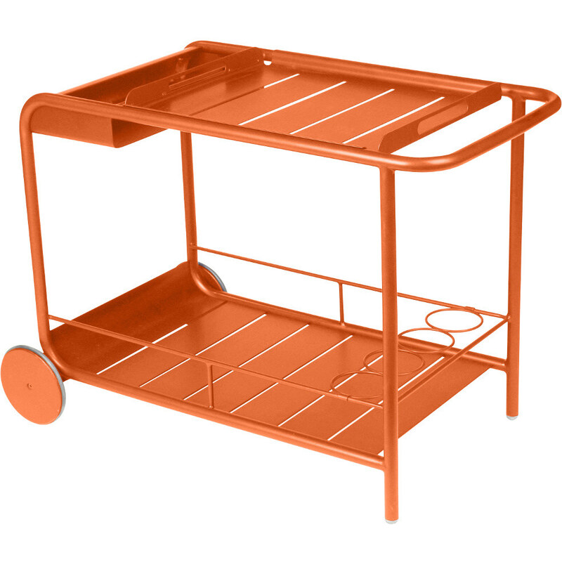 Oranžový servírovací stolek Fermob Luxembourg
