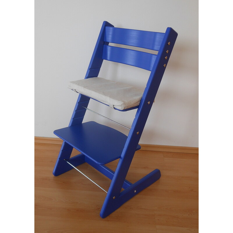 Rostoucí židle Jitro Klasik modrá