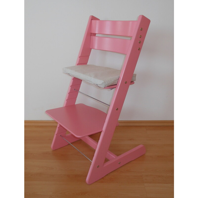Rostoucí židle Jitro Klasik růžová