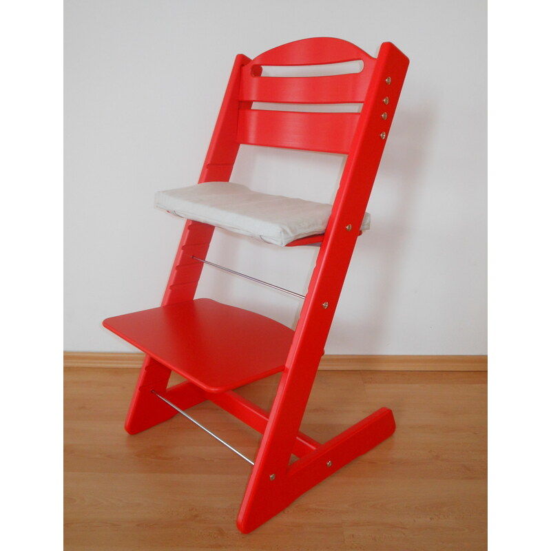 Rostoucí židle Jitro Baby červená