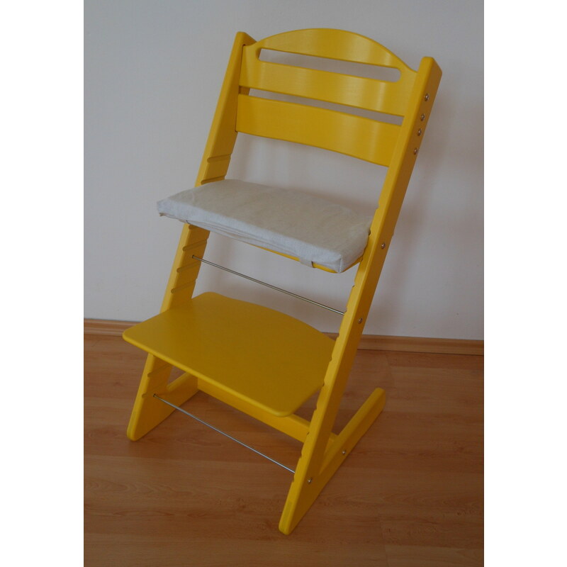 Rostoucí židle Jitro Baby žlutá