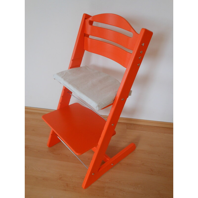 Rostoucí židle Jitro Baby oranžová