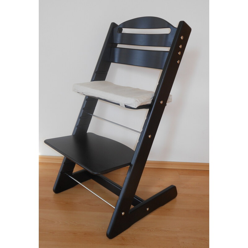 Rostoucí židle Jitro Baby černá