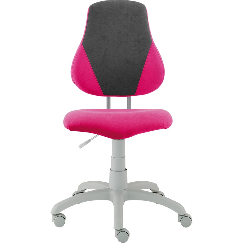 Alba Rostoucí židle Fuxo V-Line - šedá / růžová