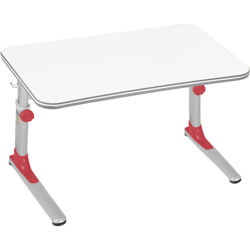 Rostoucí stůl Mayer Junior - červený / bílá deska (32W1 11)