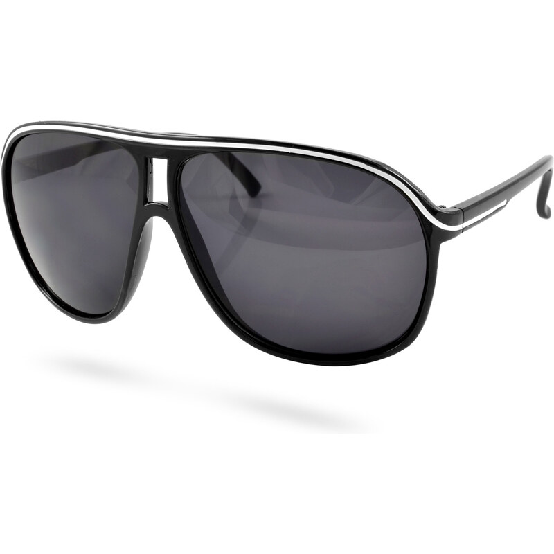 EverShade Černé Vintage sluneční brýle A2-4-194